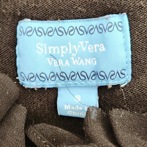 Black Cardigan with Ruffled Collar - Picture 5 of 5